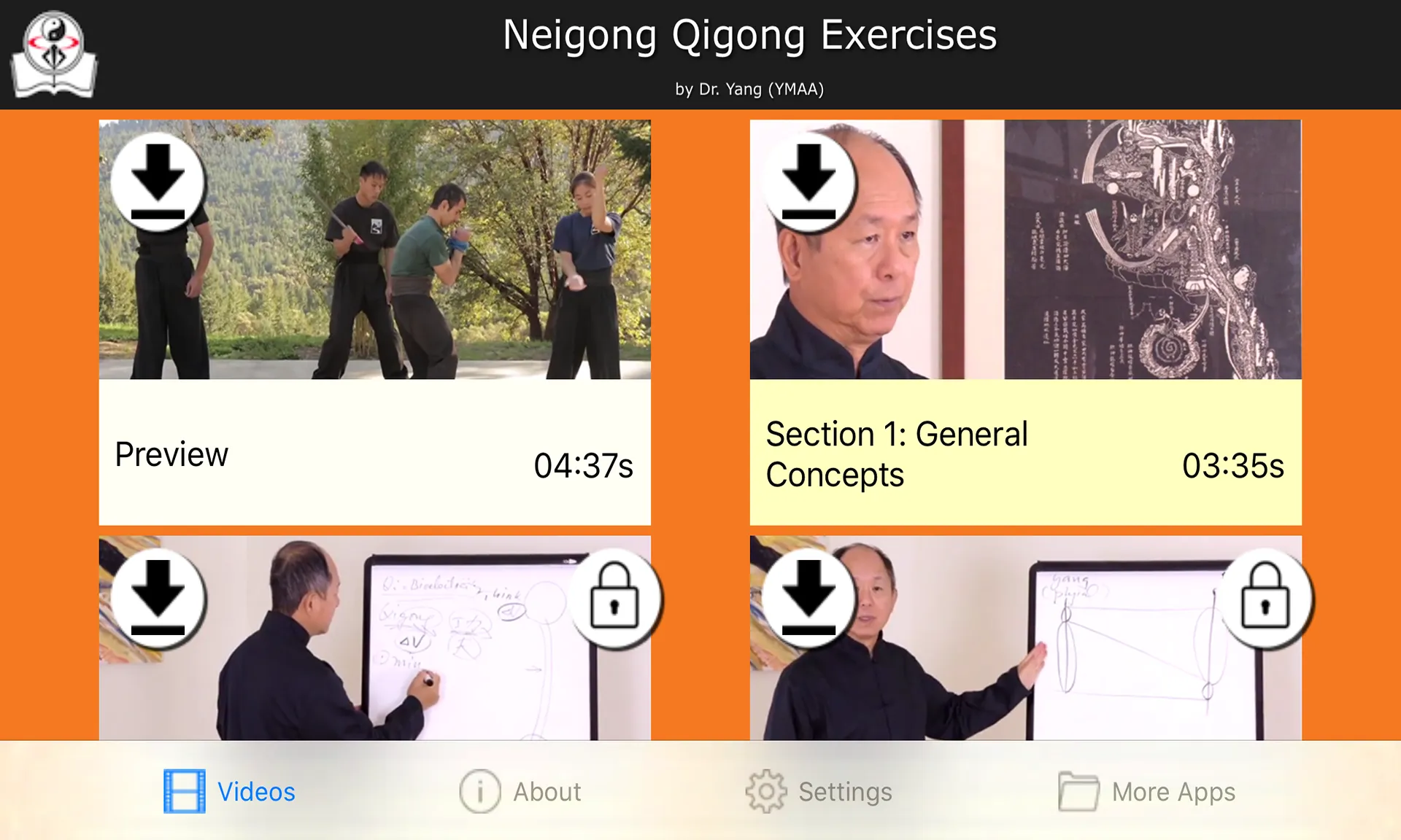 Nei gong Qigong Exercises YMAA | Indus Appstore | Screenshot