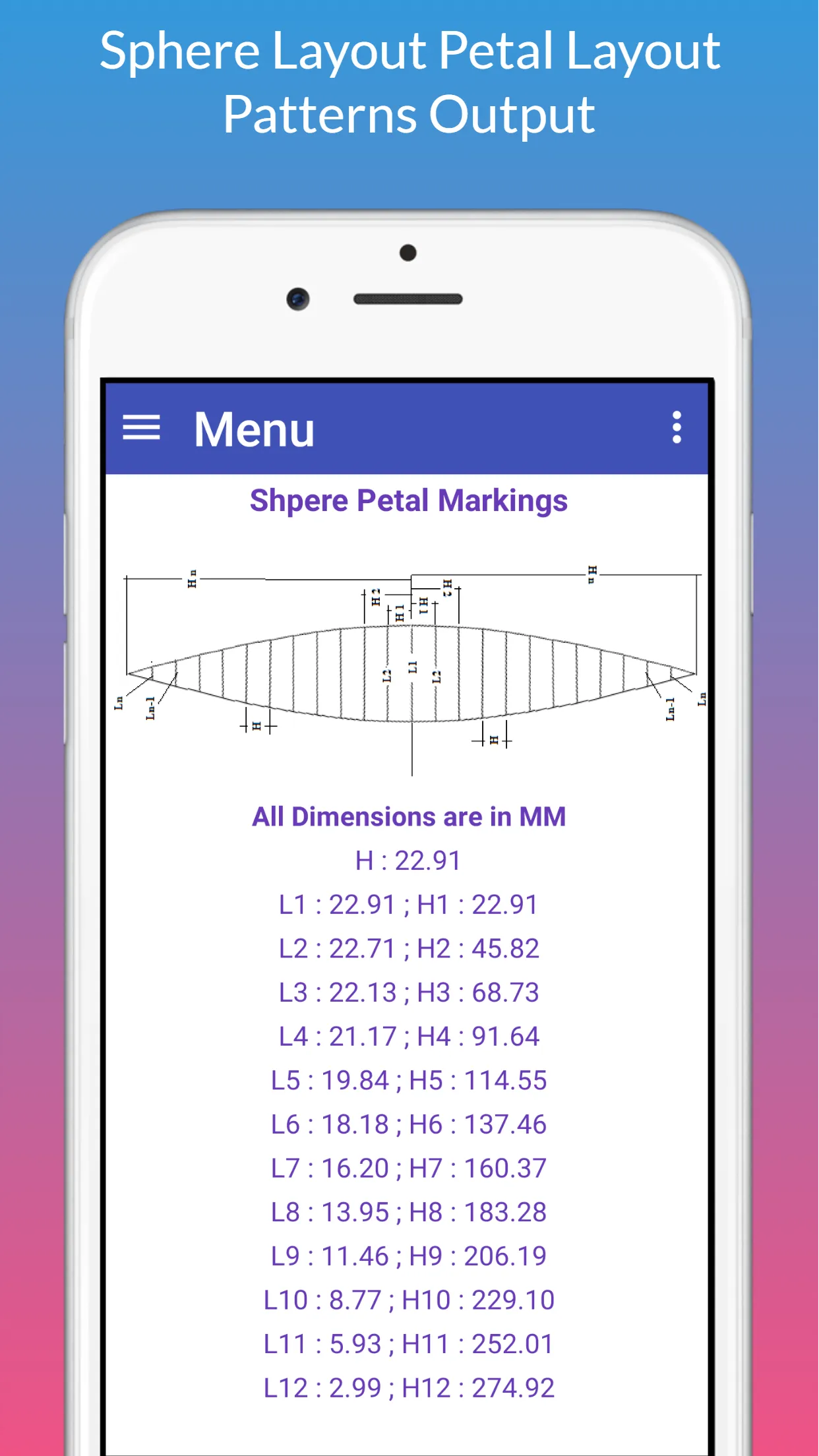 Petal Layout: Sphere, Dish End | Indus Appstore | Screenshot