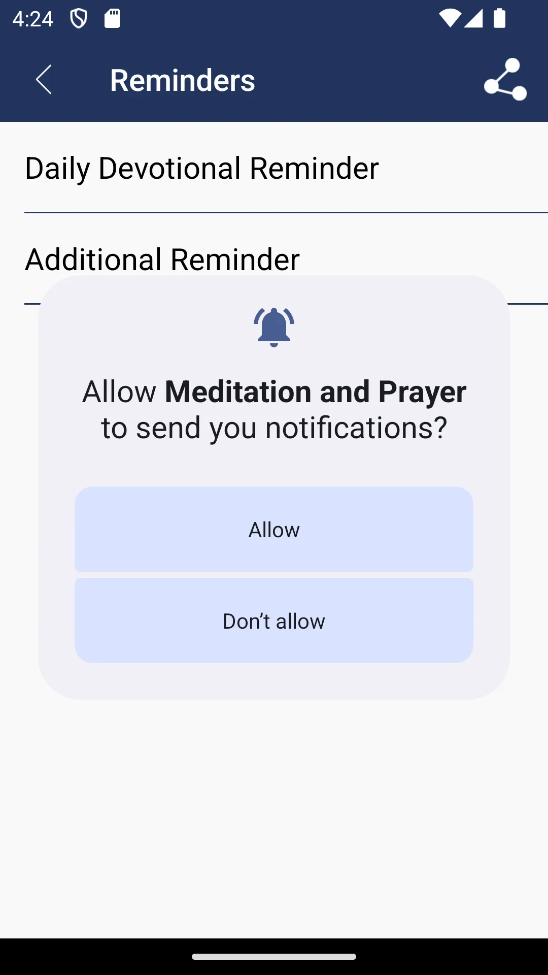 Daily Meditation and Prayer | Indus Appstore | Screenshot