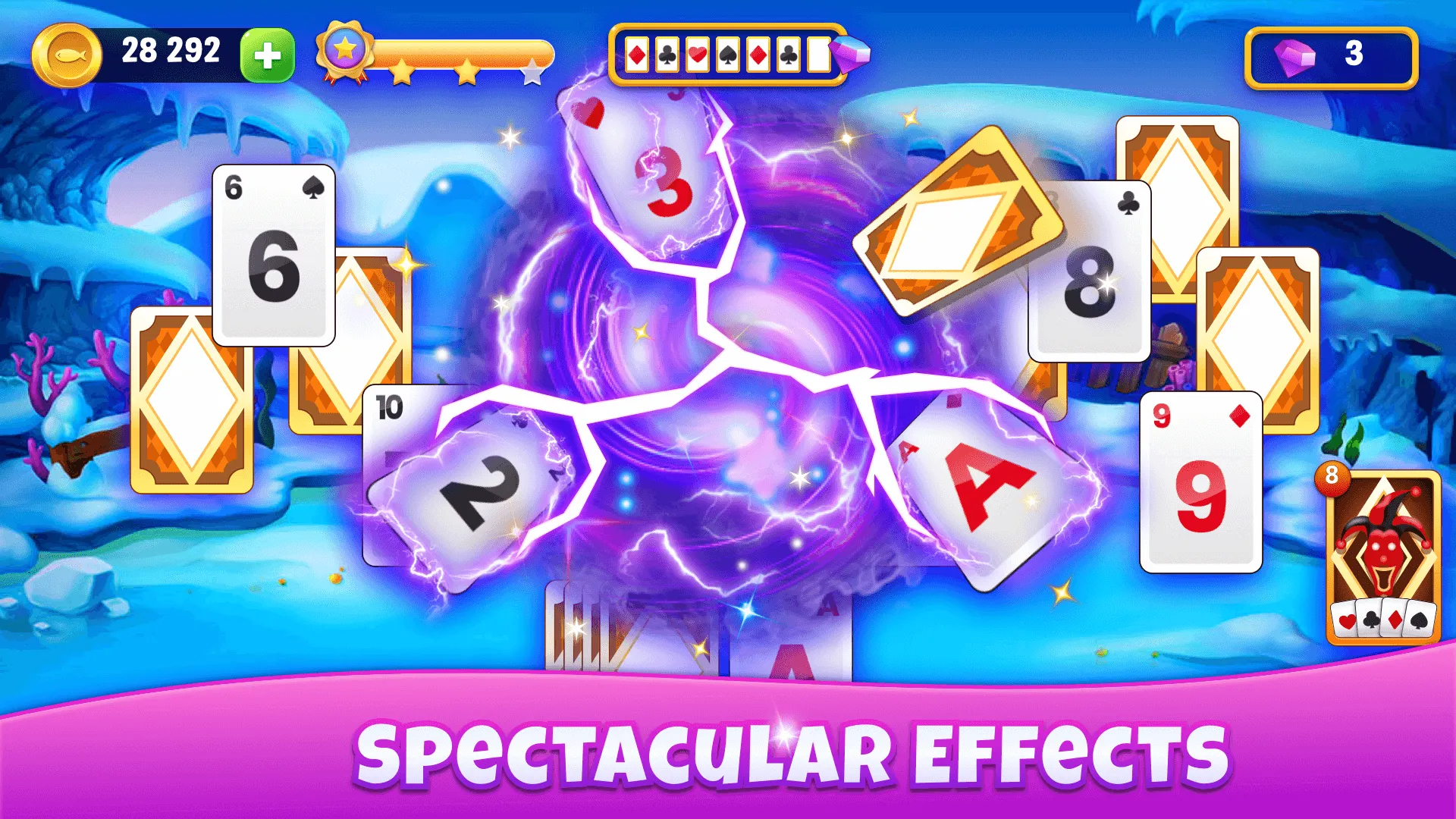 Solitaire TriPeaks & Klondike | Indus Appstore | Screenshot