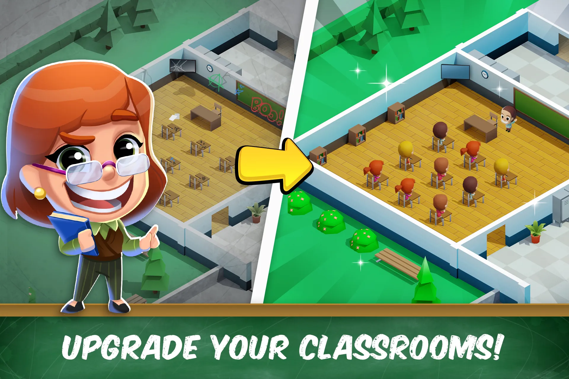 Idle High School Tycoon | Indus Appstore | Screenshot