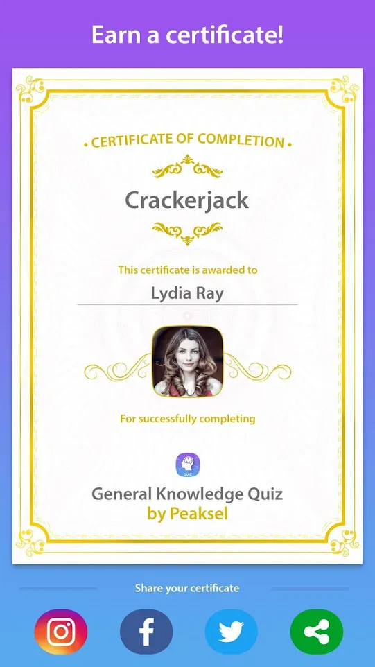 General Knowledge Quiz | Indus Appstore | Screenshot