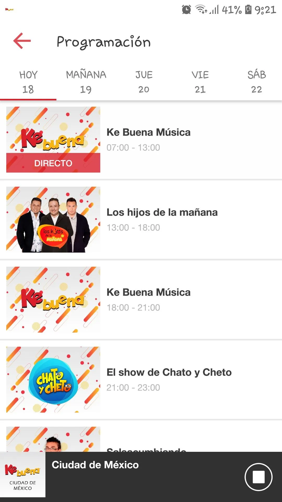 Ke Buena Radio | Indus Appstore | Screenshot