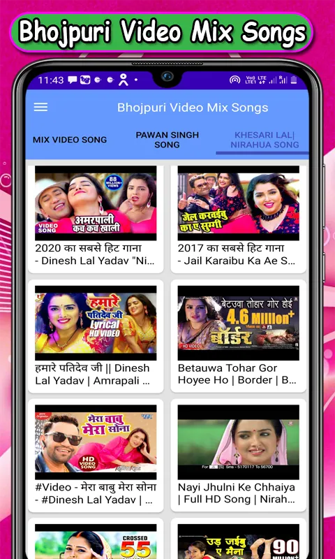 Bhojpuri Video Songs HD 2023 | Indus Appstore | Screenshot