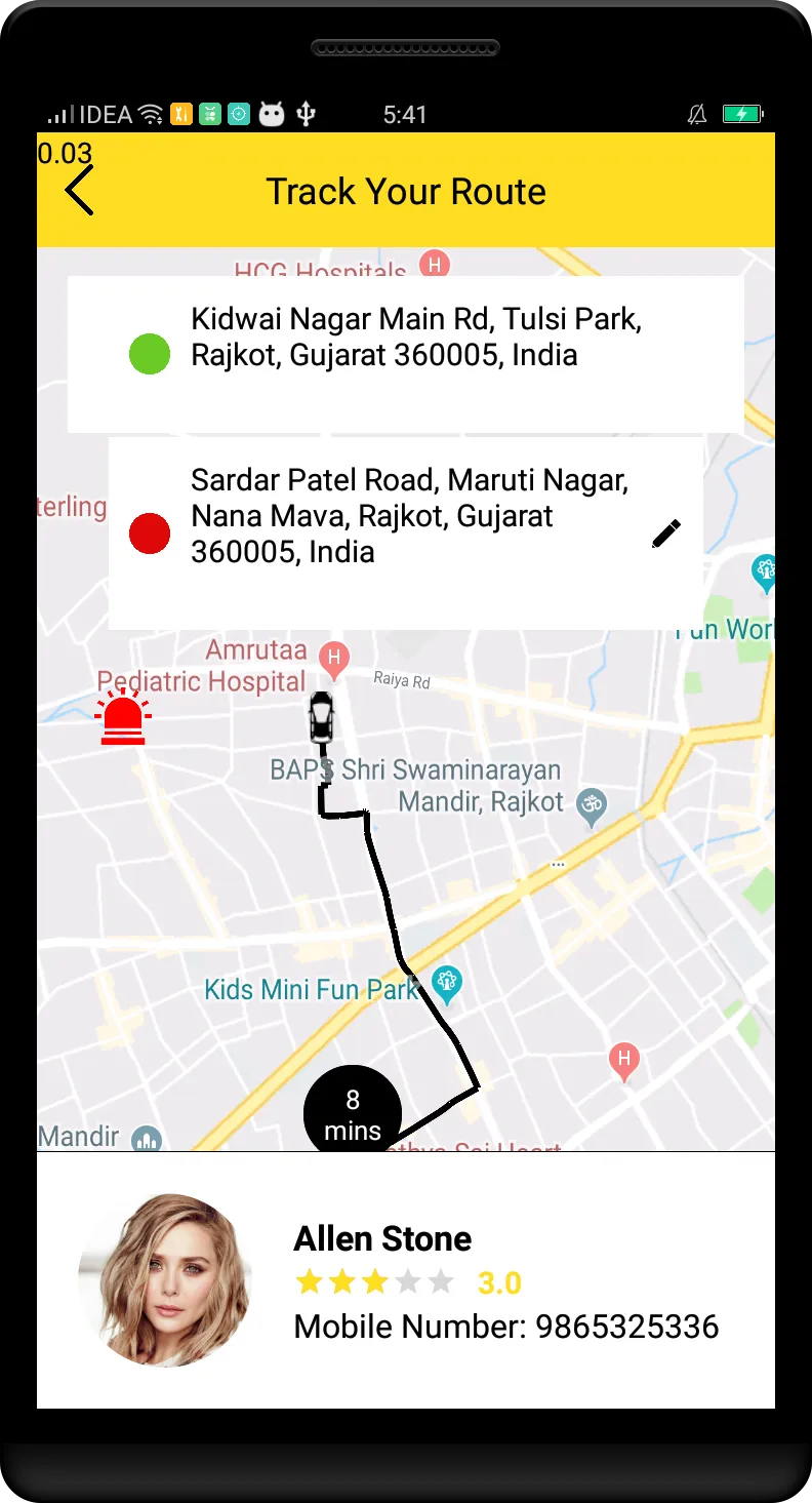 TaxiApp - By Swayam Infotech | Indus Appstore | Screenshot