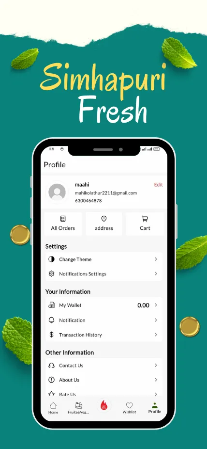 Simhapuri Fresh | Indus Appstore | Screenshot