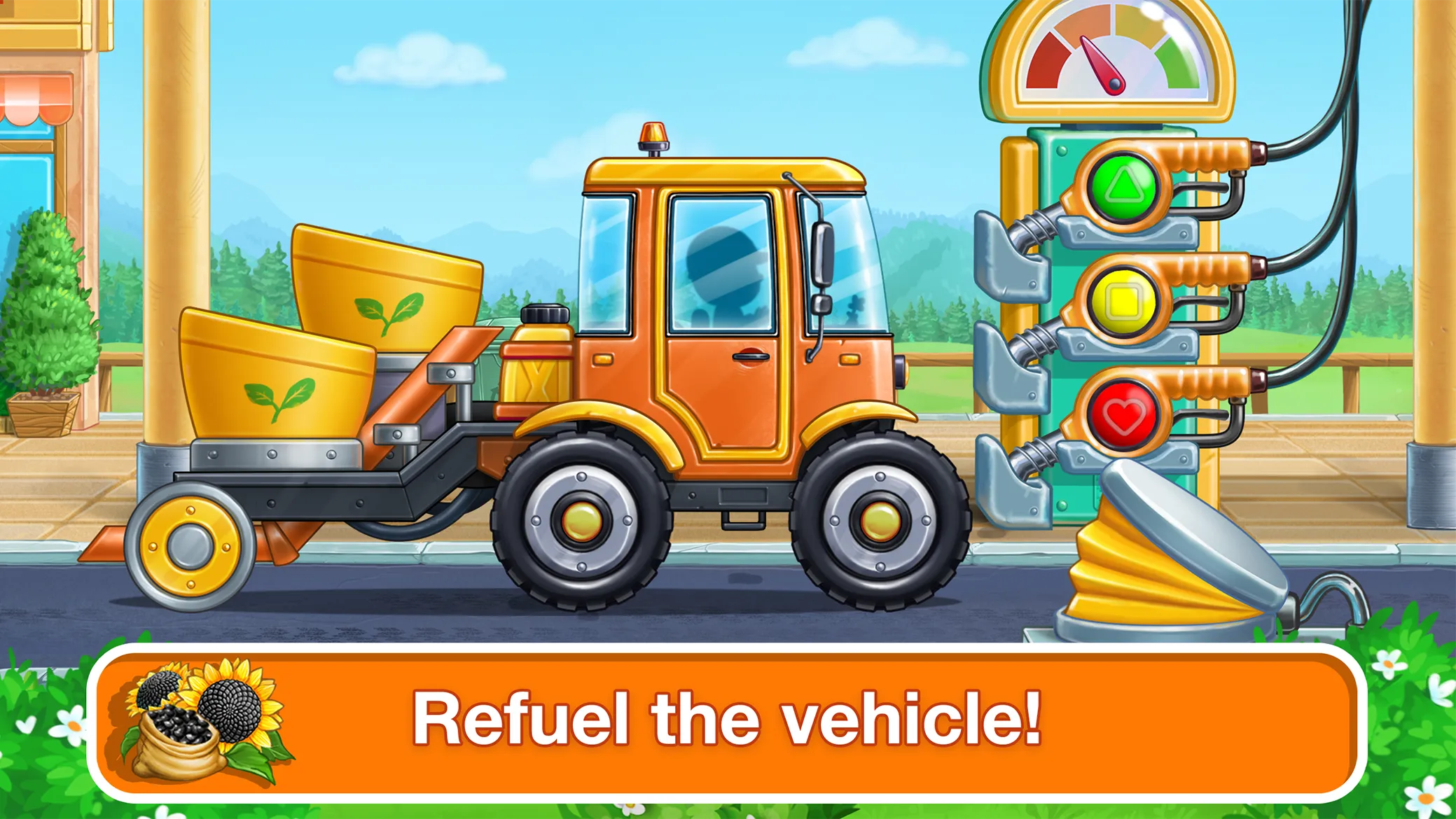 Tractor, car: kids farm games | Indus Appstore | Screenshot