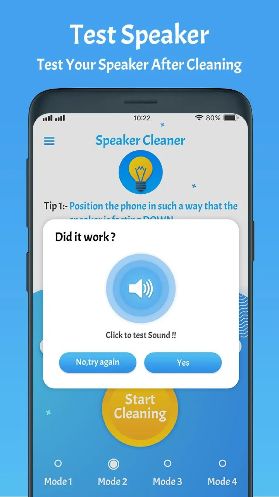 Speaker Cleaner - Remove Water | Indus Appstore | Screenshot