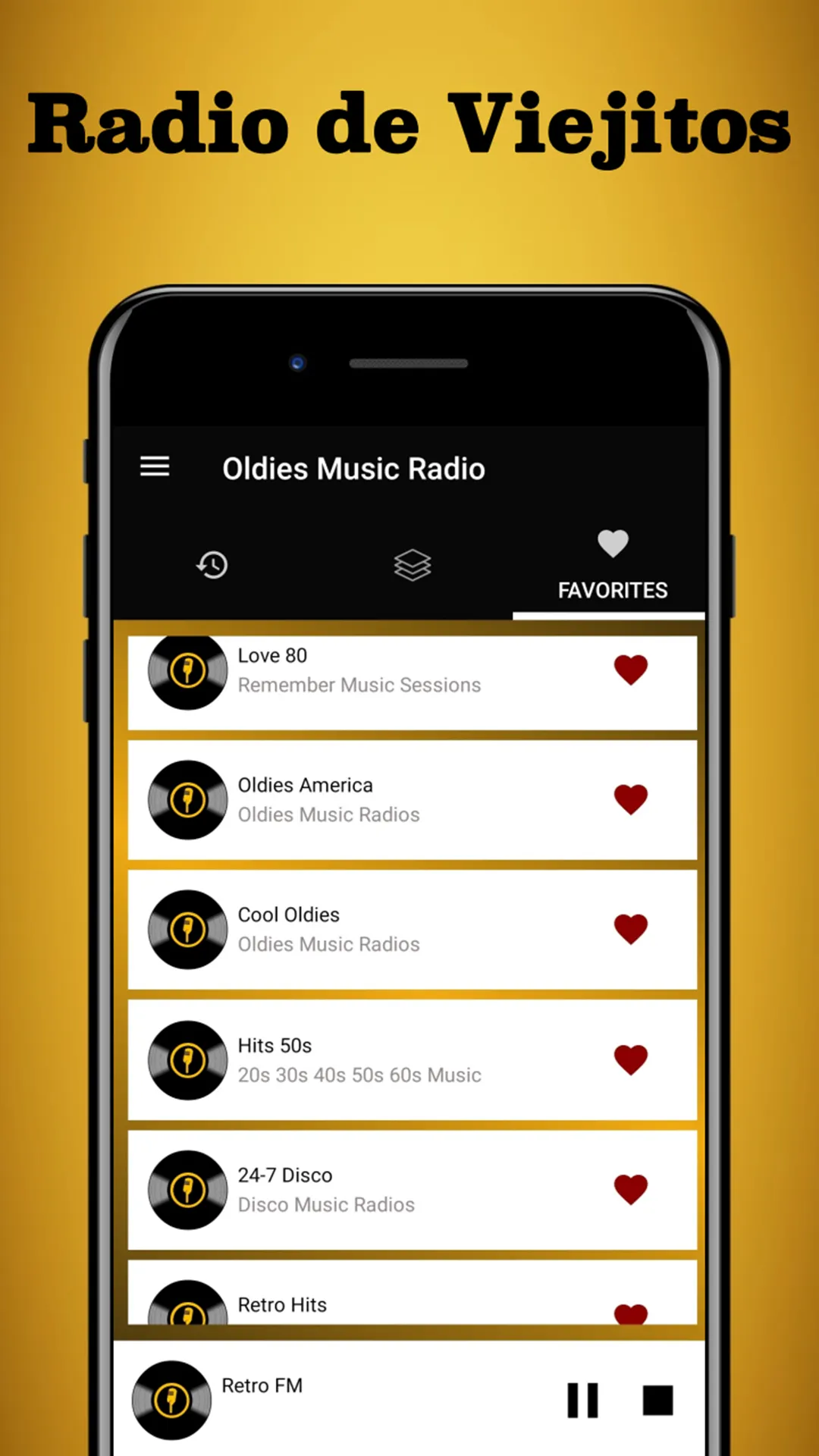 Oldies 60s 70s 80s 90s Radio | Indus Appstore | Screenshot