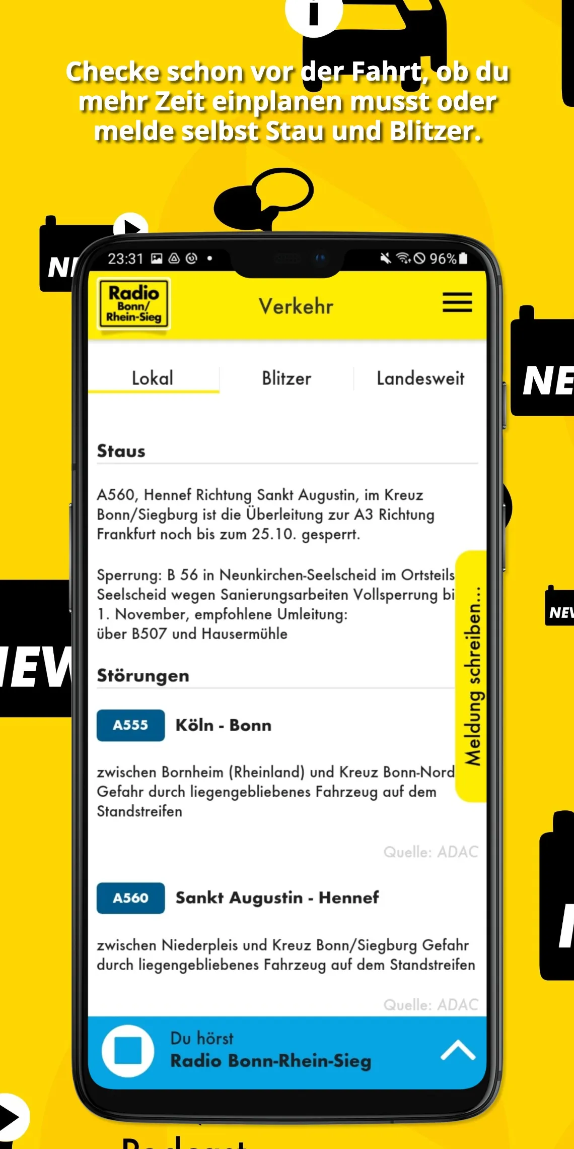 Radio Bonn/Rhein-Sieg | Indus Appstore | Screenshot