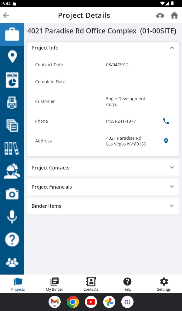 ProContractor Mobile™ | Indus Appstore | Screenshot