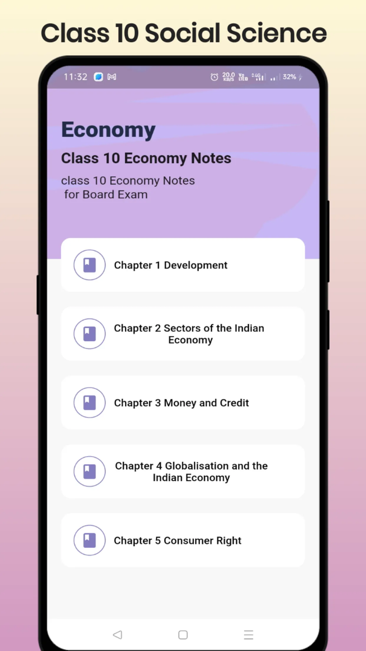 Class 10 Social Science Notes | Indus Appstore | Screenshot