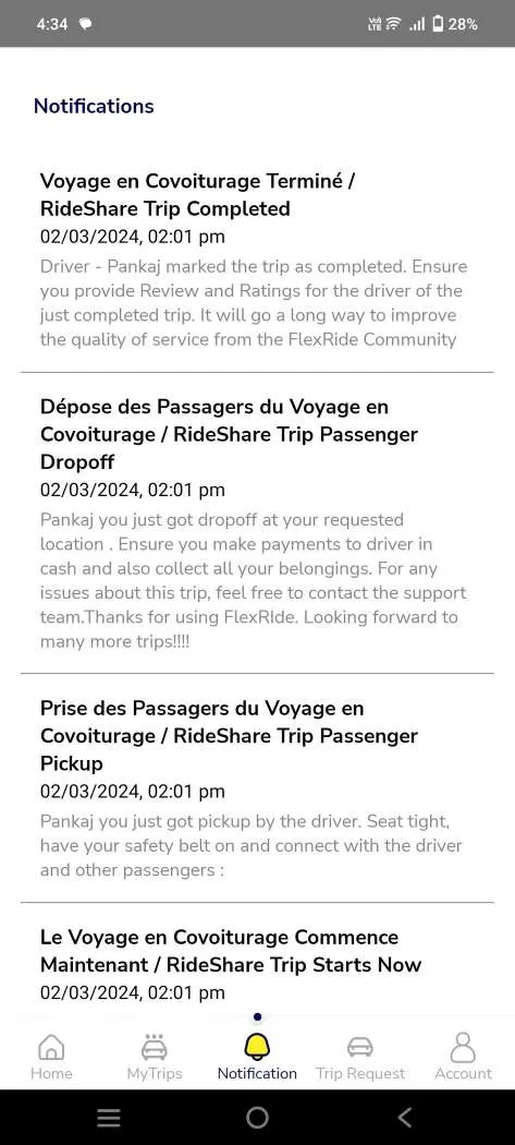 FlexRide Passenger | Indus Appstore | Screenshot