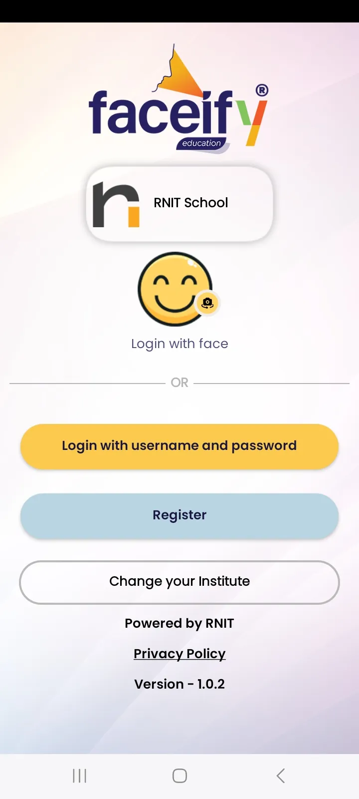Faceify EDU | Indus Appstore | Screenshot