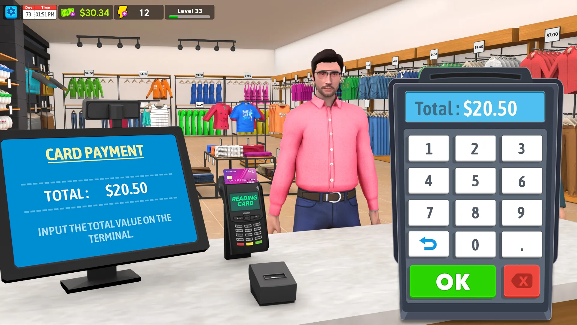 Clothing Shop - Simulator Game | Indus Appstore | Screenshot