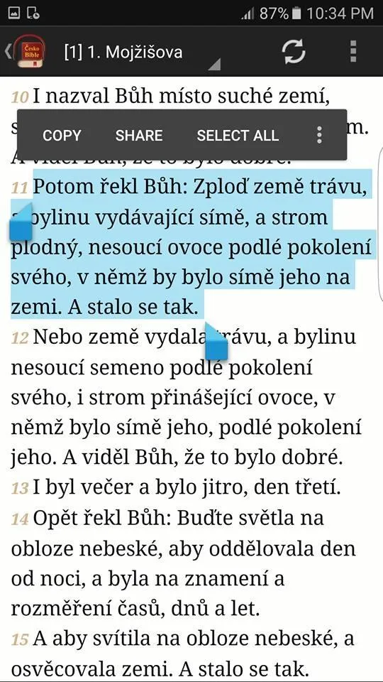 Česká Bible | Indus Appstore | Screenshot