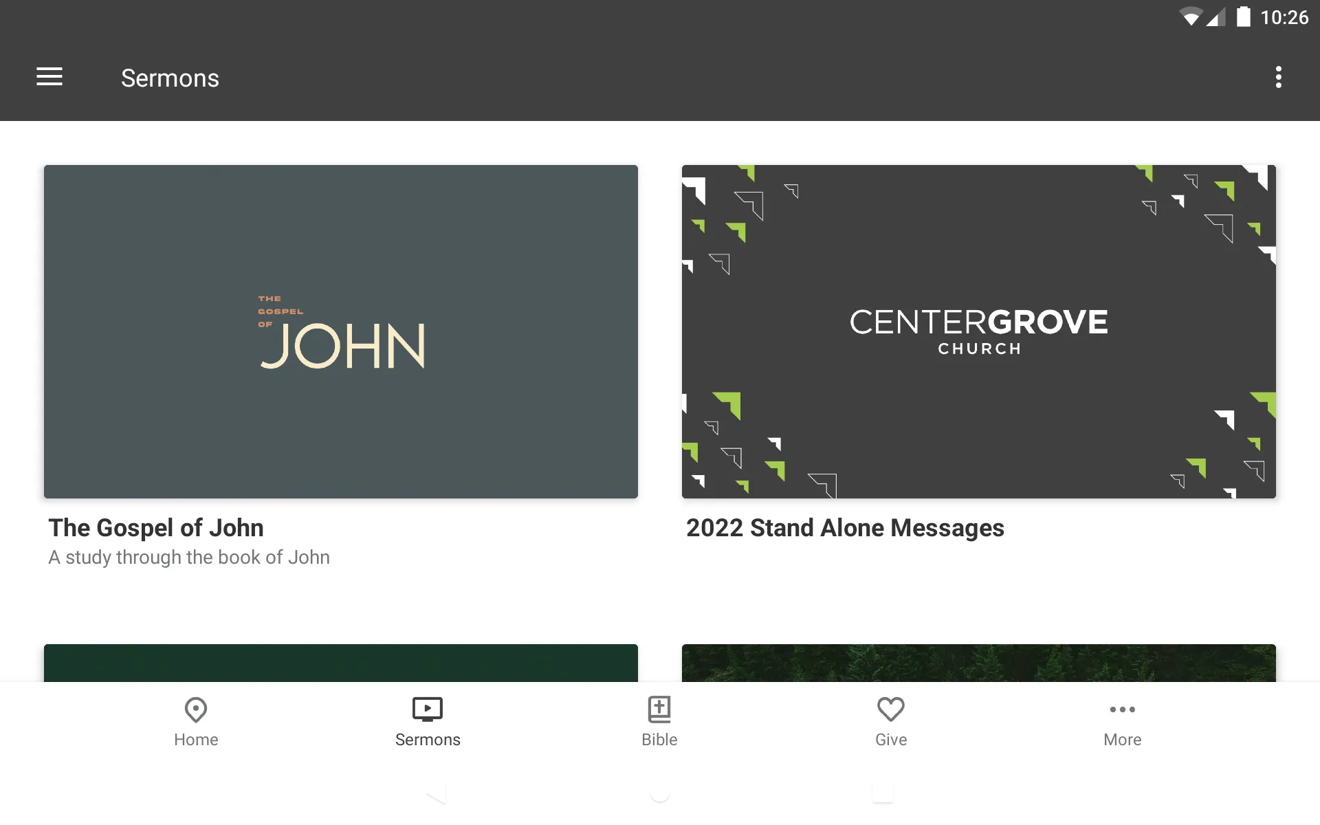 Center Grove Church | Indus Appstore | Screenshot