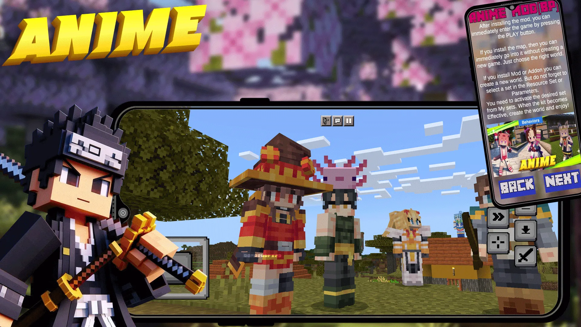 Anime Mods & Addons Minecraft | Indus Appstore | Screenshot