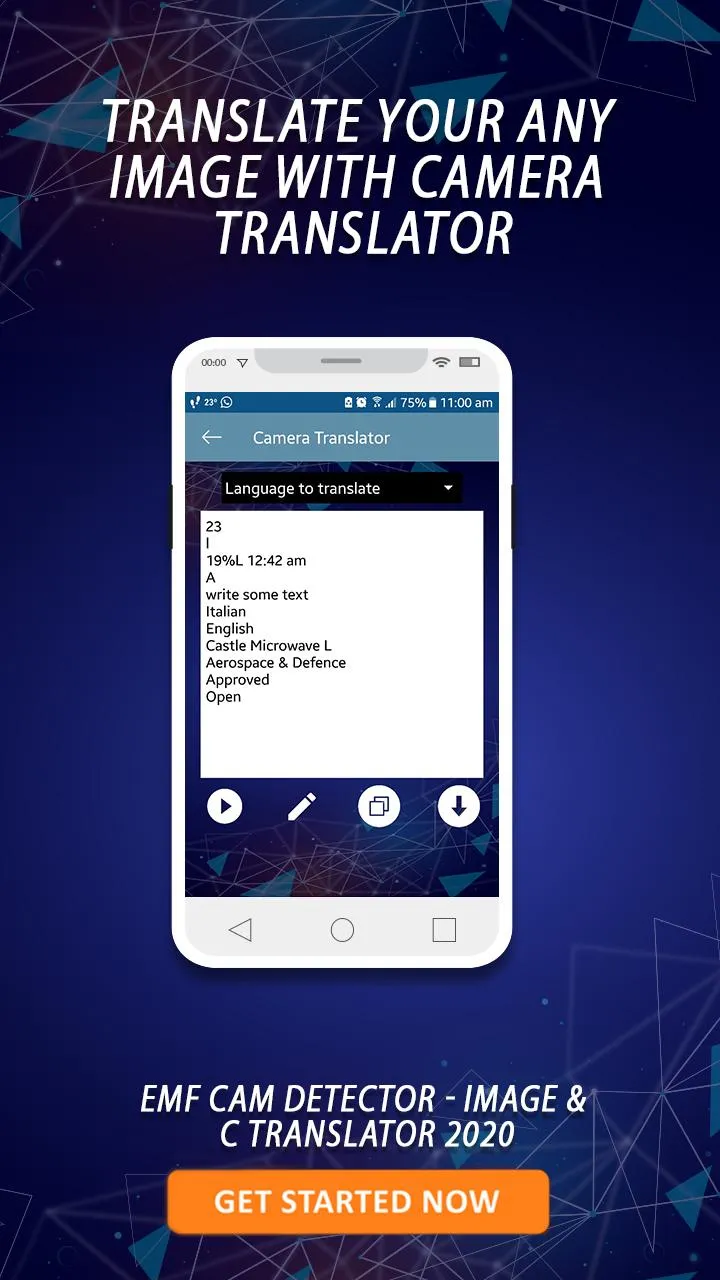 EMF Cam Detector & Translator | Indus Appstore | Screenshot