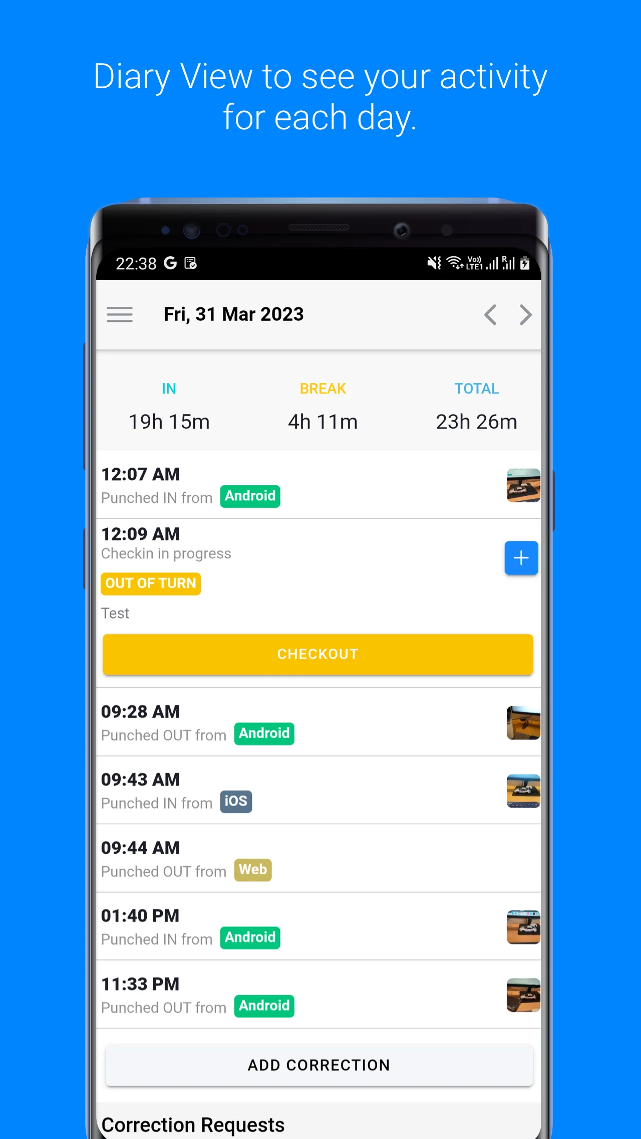 ClockIt - Time Clock | Indus Appstore | Screenshot