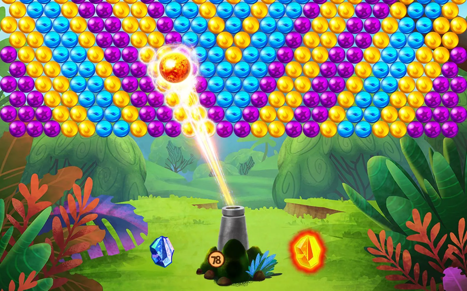 Vulcan Pop Bubble Shooter | Indus Appstore | Screenshot