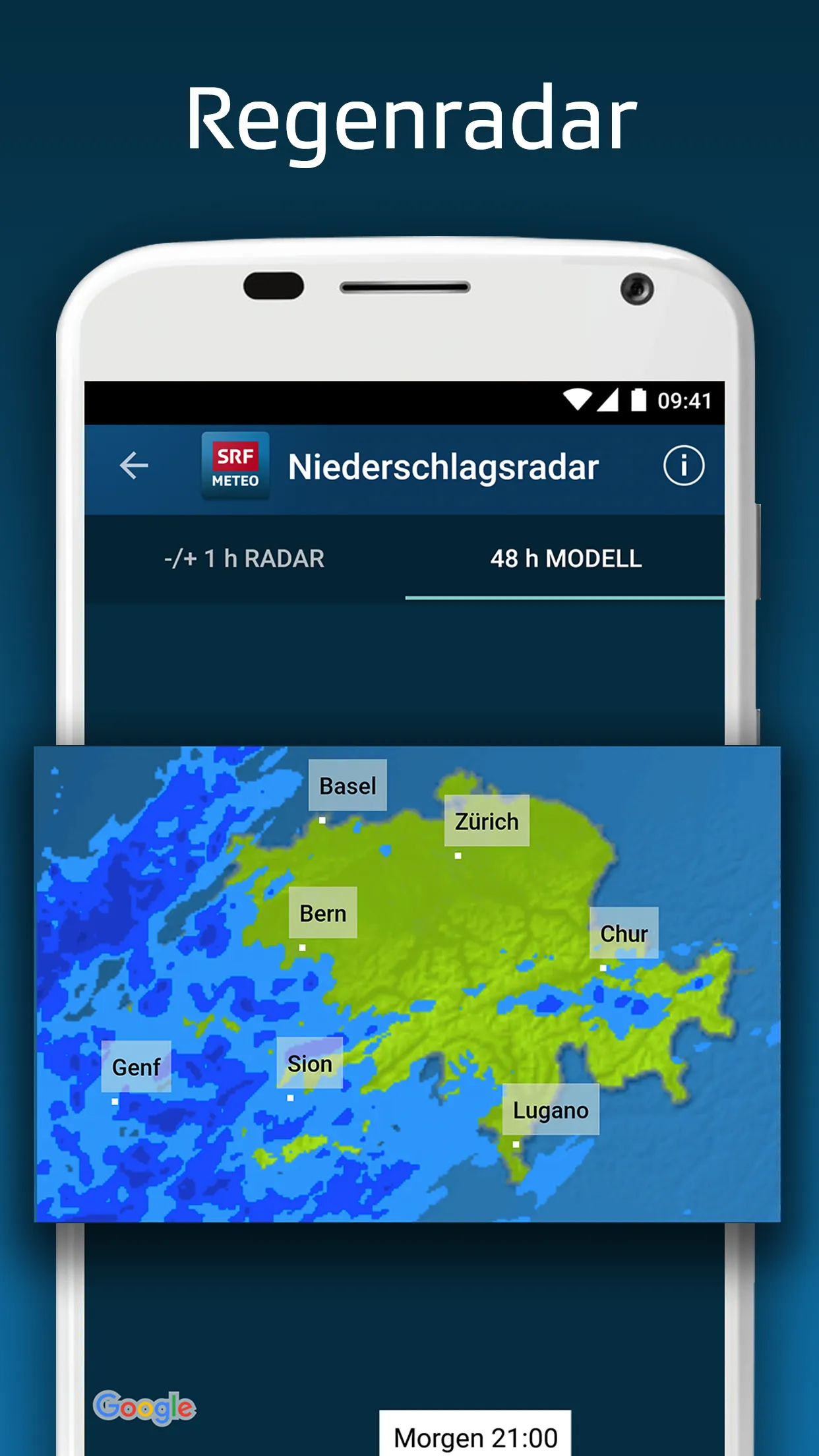 SRF Meteo - Wetter Schweiz | Indus Appstore | Screenshot