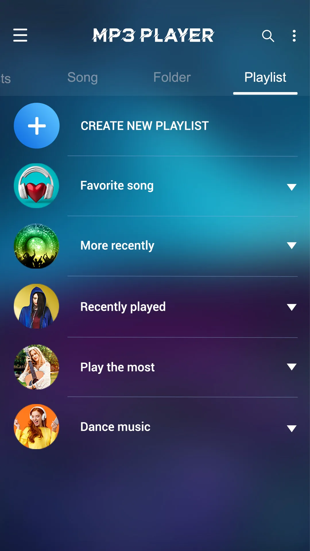 Mp3 player - Music player | Indus Appstore | Screenshot