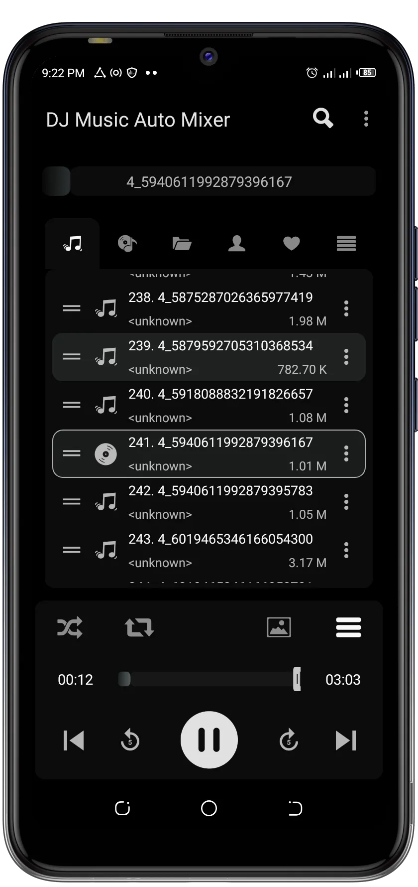 DJ Music Auto Mixer | Indus Appstore | Screenshot