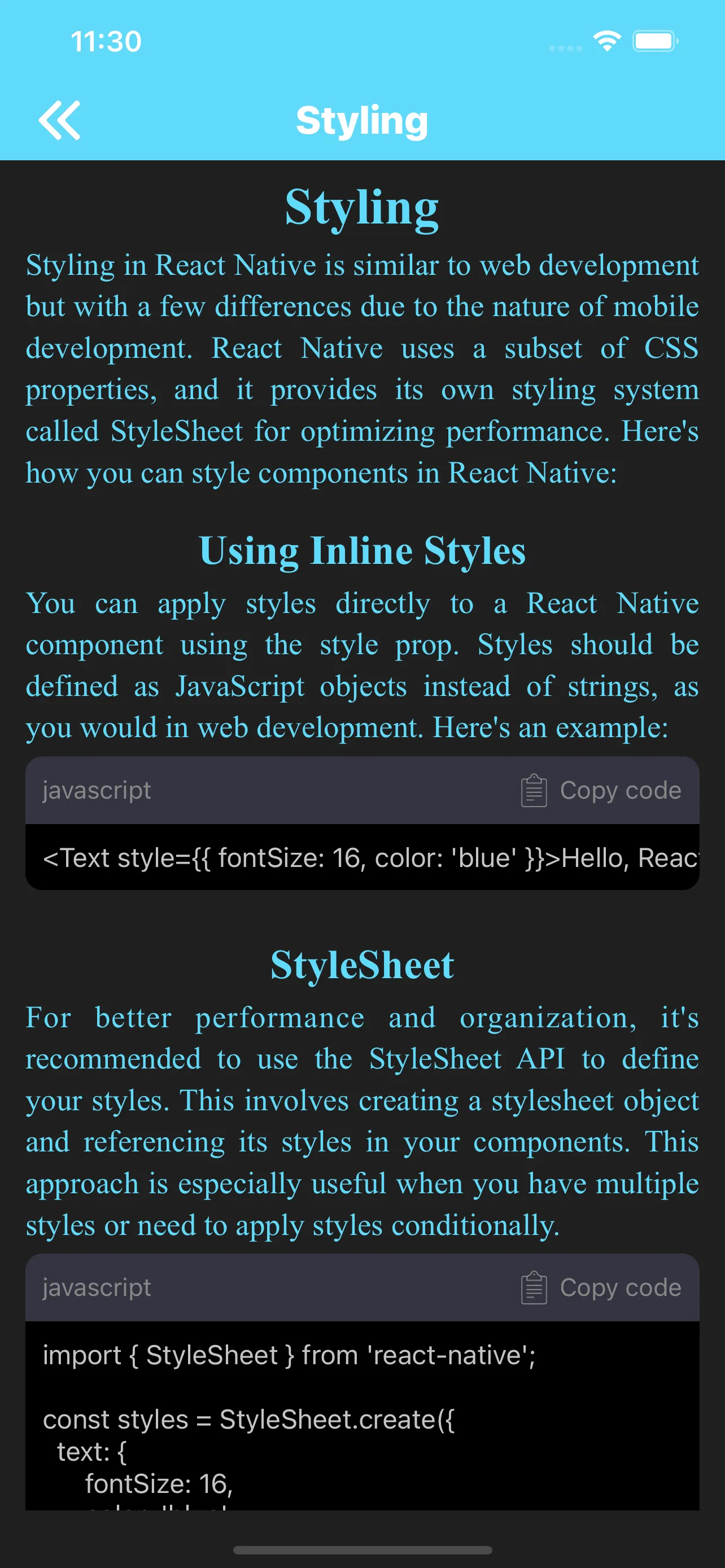 Learn React Native | Indus Appstore | Screenshot