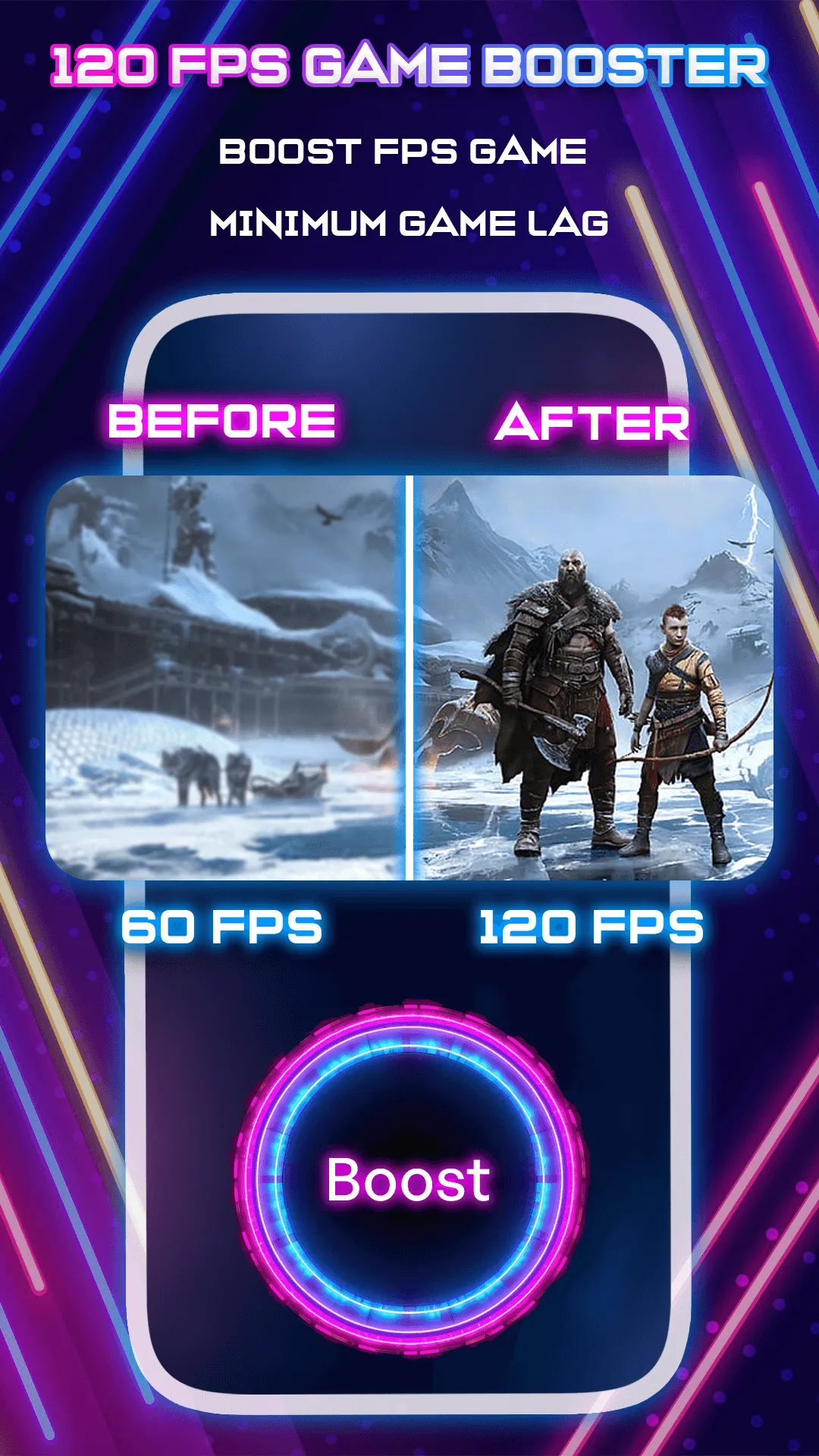 120 FPS Game Booster Speed | Indus Appstore | Screenshot