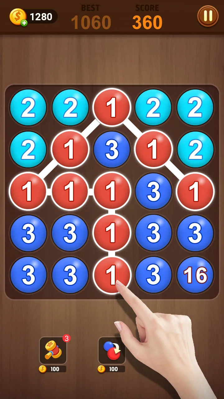 Merge bubble - Number game | Indus Appstore | Screenshot