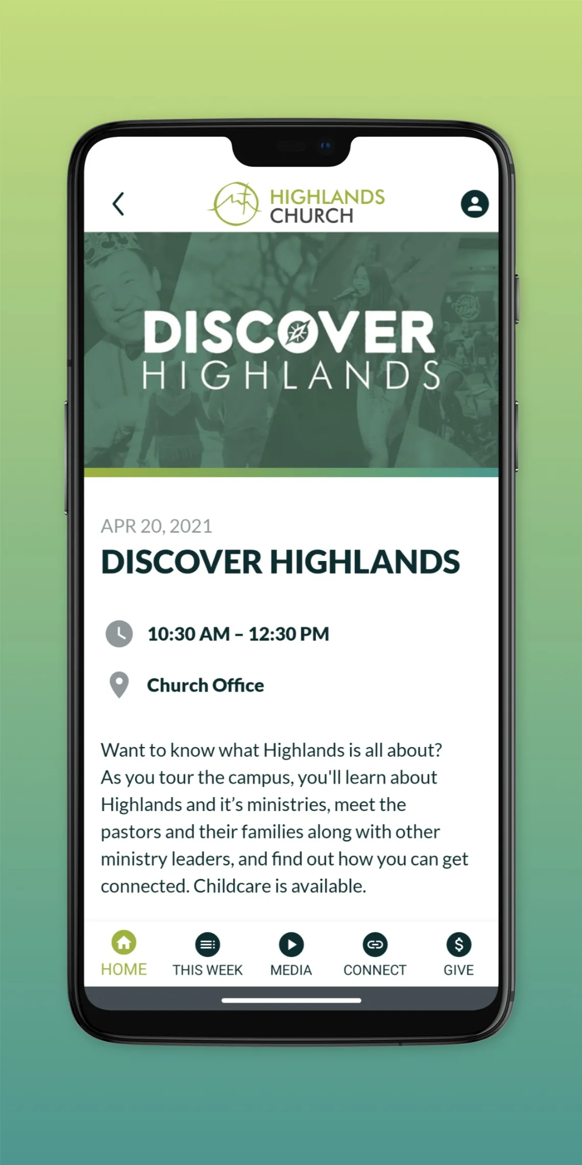 Highlands Church AZ | Indus Appstore | Screenshot