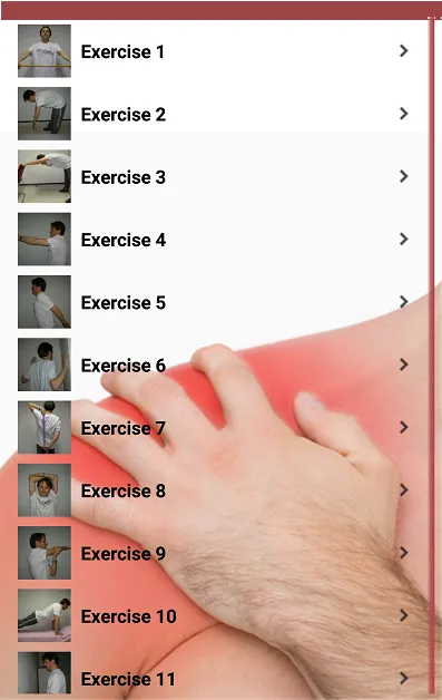 Shoulder Pain Exercises | Indus Appstore | Screenshot