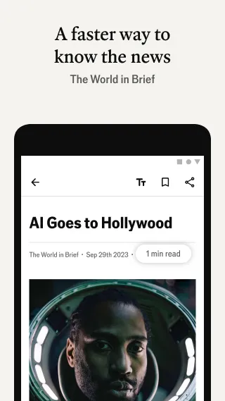 The Economist - News, Podcasts | Indus Appstore | Screenshot