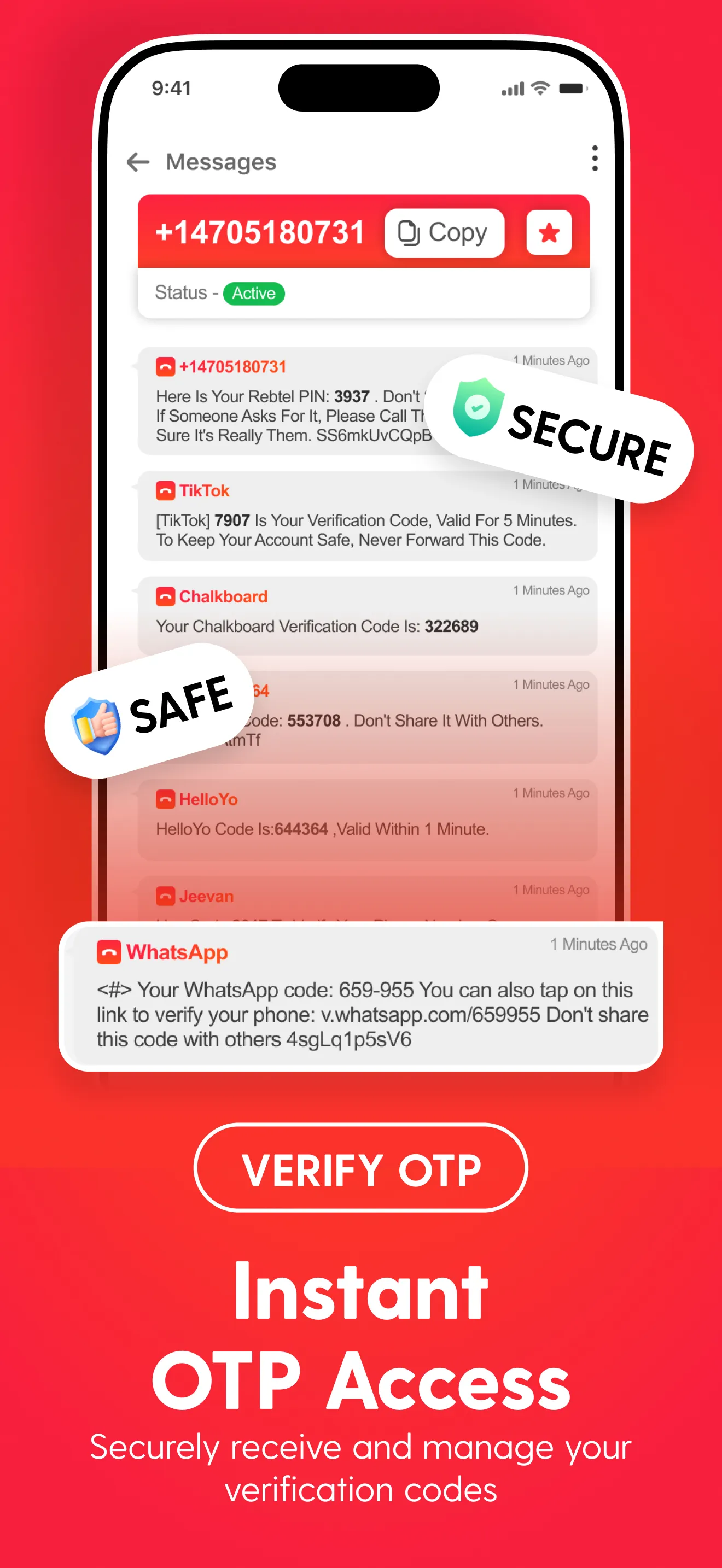 Temp Number - 2nd Phone Number | Indus Appstore | Screenshot