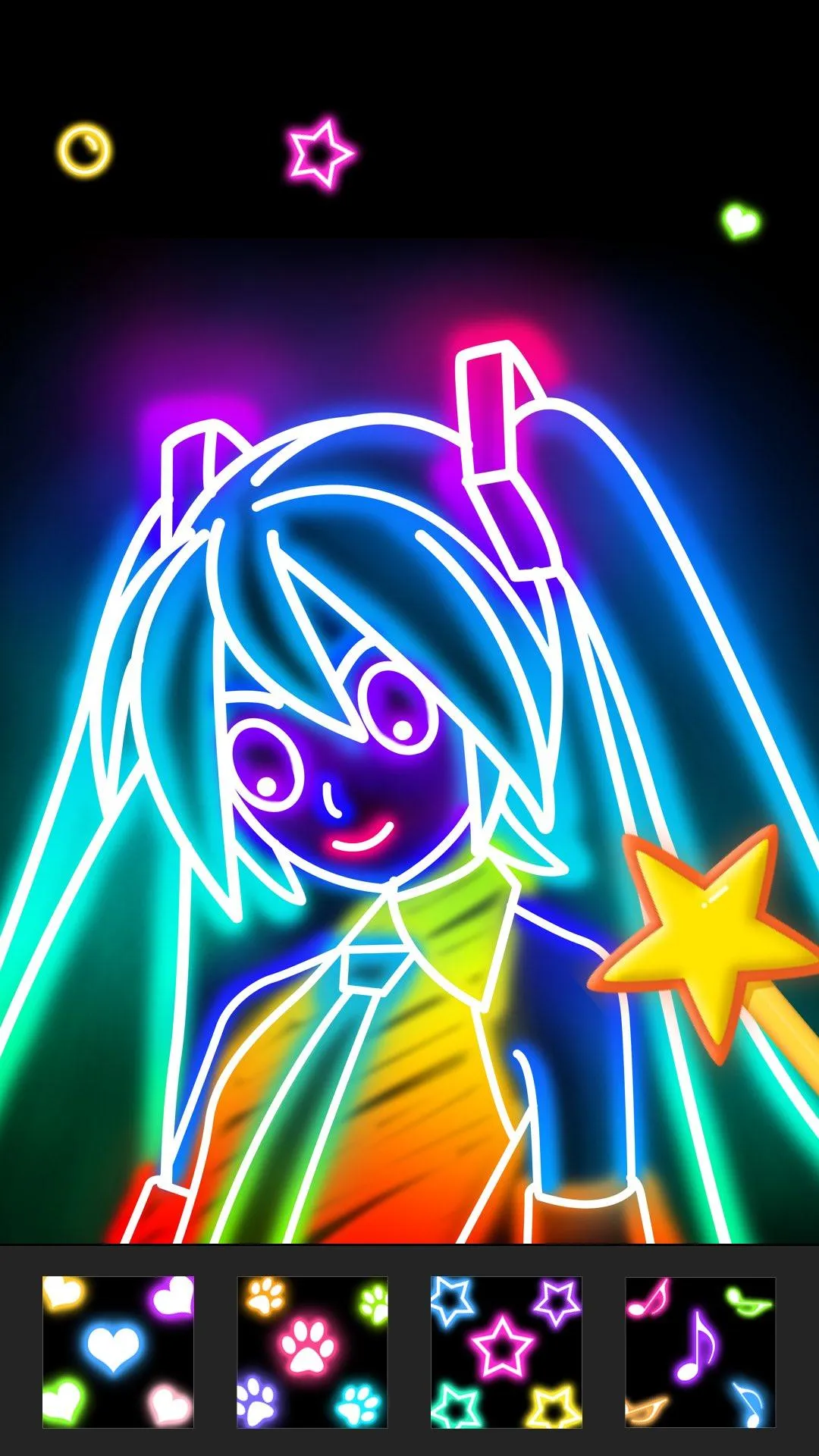 Draw Glow Comics | Indus Appstore | Screenshot