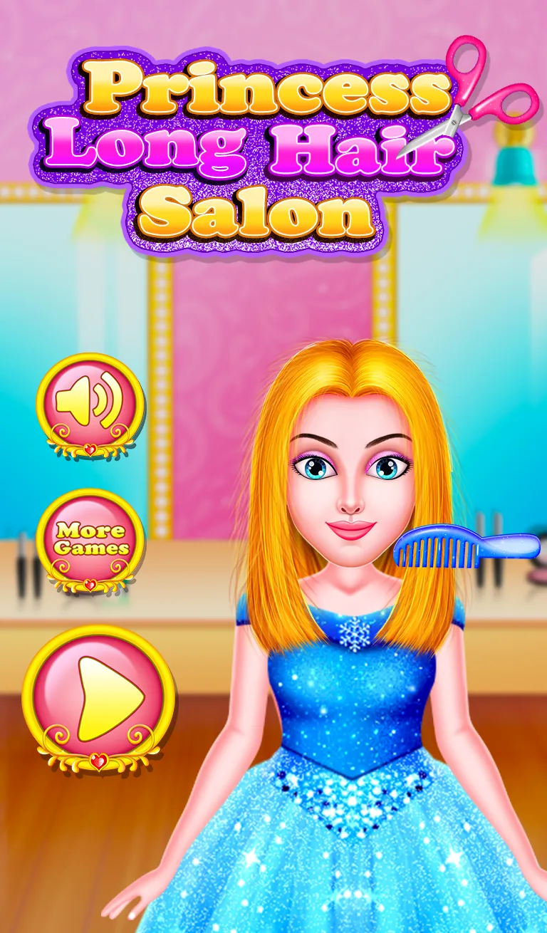 Princess Long Hair Salon | Indus Appstore | Screenshot