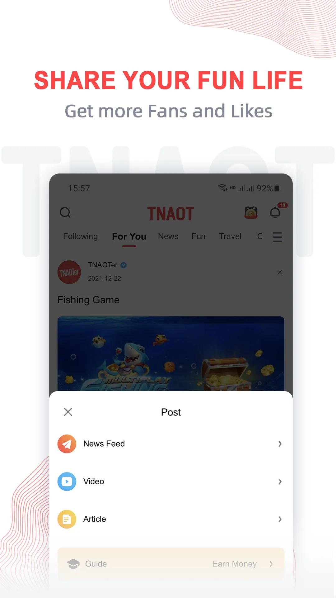 TNAOT - Khmer Content Platform | Indus Appstore | Screenshot