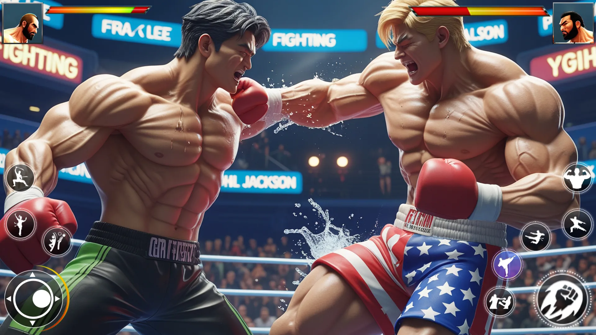 Bodybuilder Karate Fighting | Indus Appstore | Screenshot