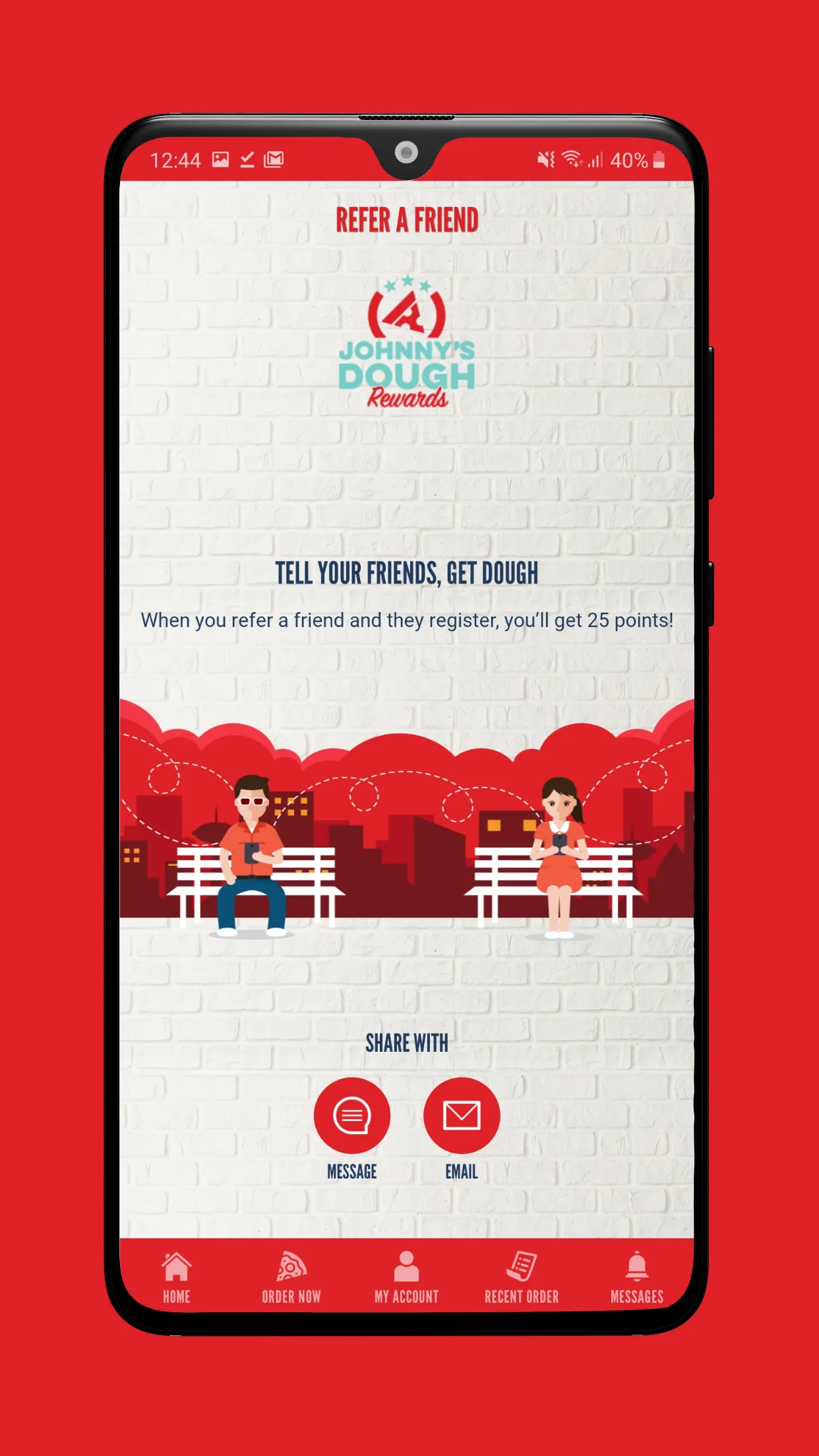 Johnny's New York Style Pizza | Indus Appstore | Screenshot