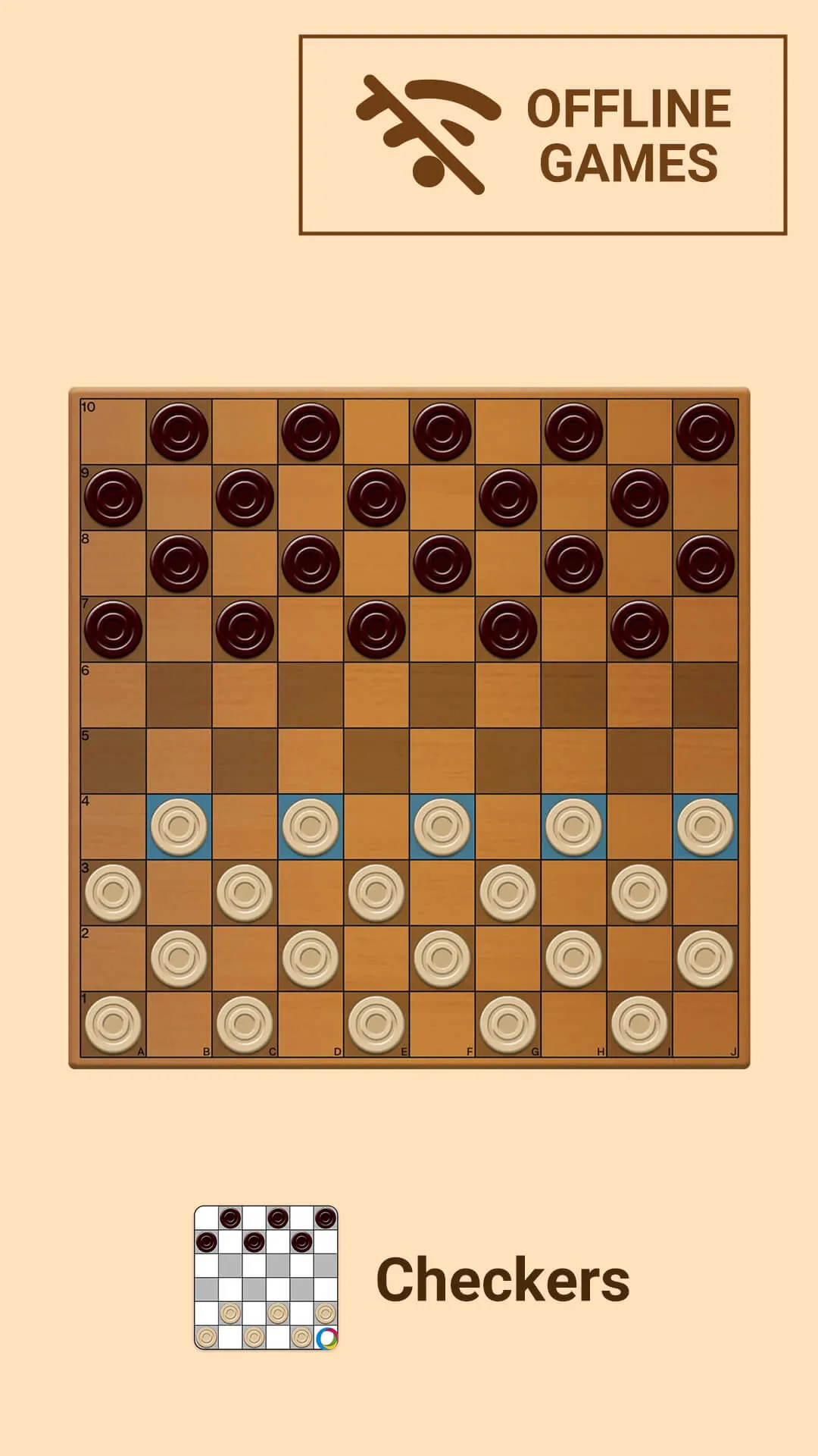 Checkers - Offline | Indus Appstore | Screenshot