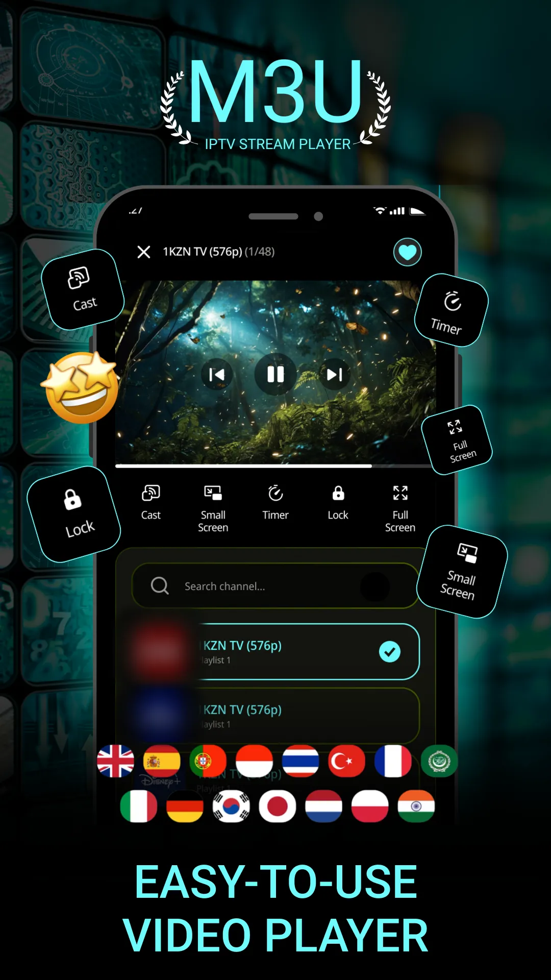 IPTV Smart Player - TV Online | Indus Appstore | Screenshot