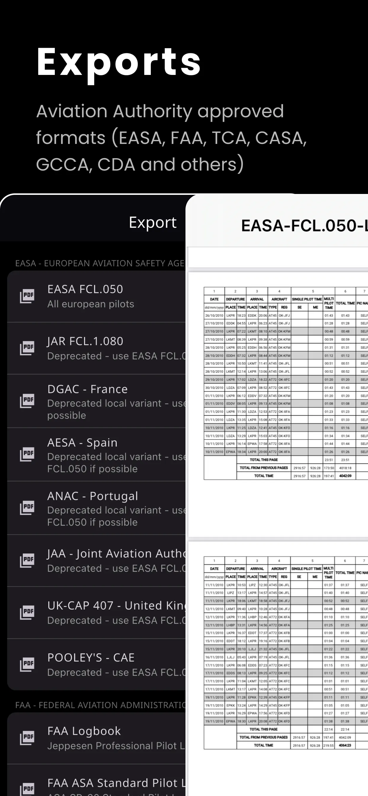 FLYLOG.io - For Pilots | Indus Appstore | Screenshot