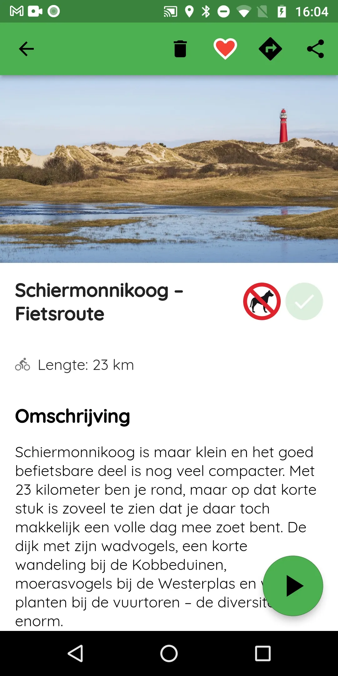 Crossbill Routes Wadden | Indus Appstore | Screenshot