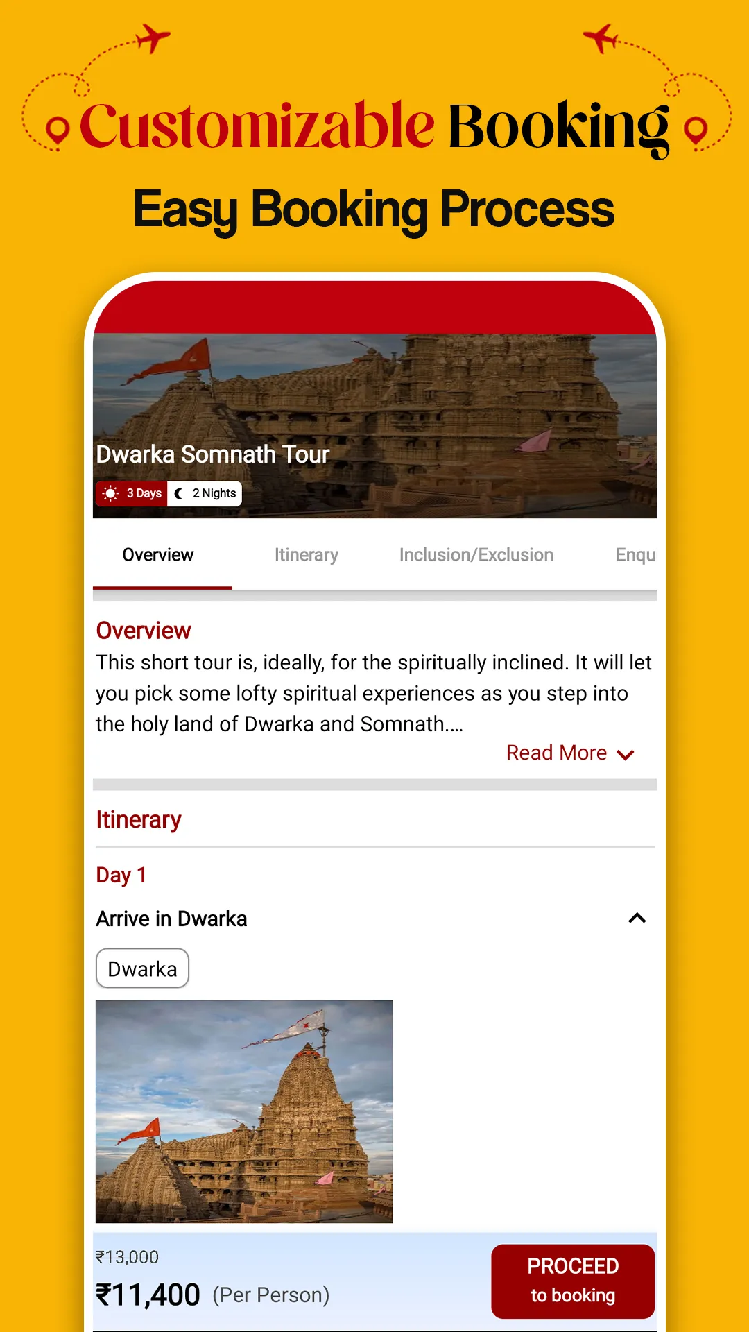 Gujarat Travel Booking App | Indus Appstore | Screenshot