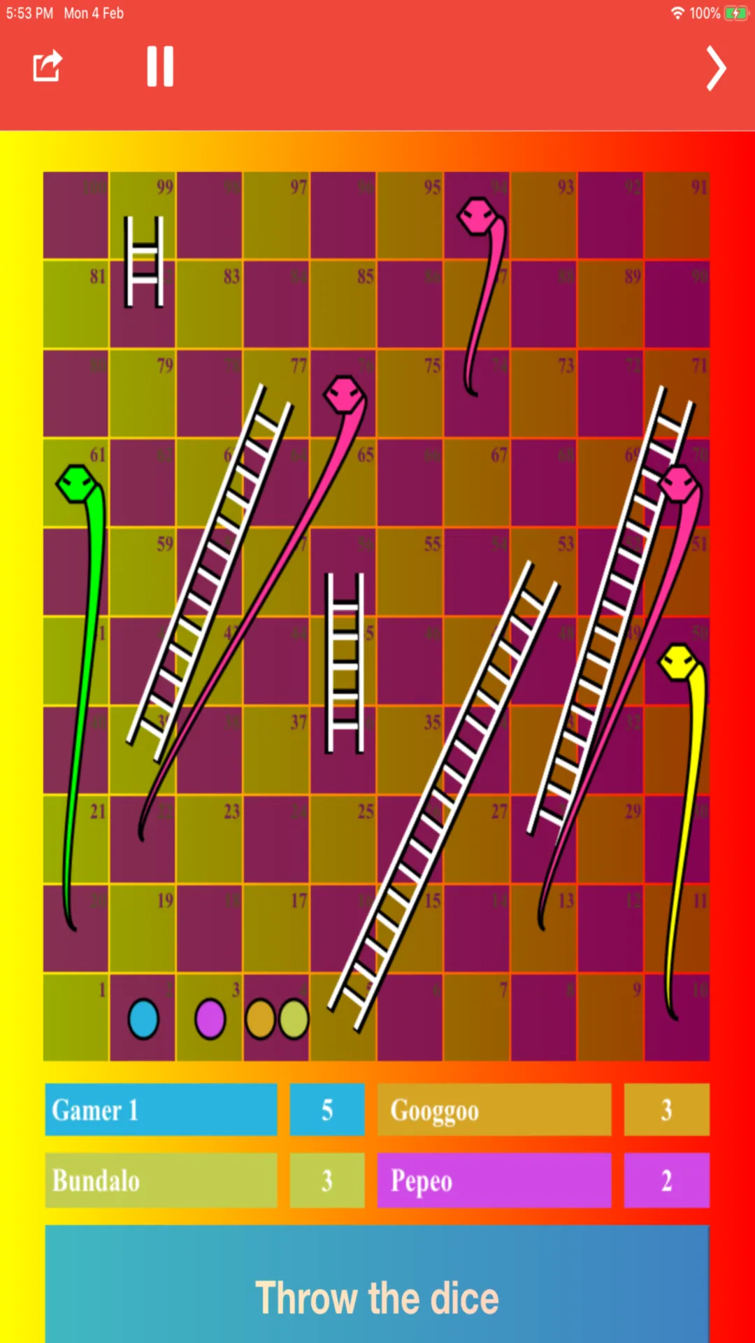 Snakes and Ladders | Indus Appstore | Screenshot