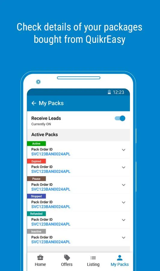 QuikrEasy for Business | Indus Appstore | Screenshot
