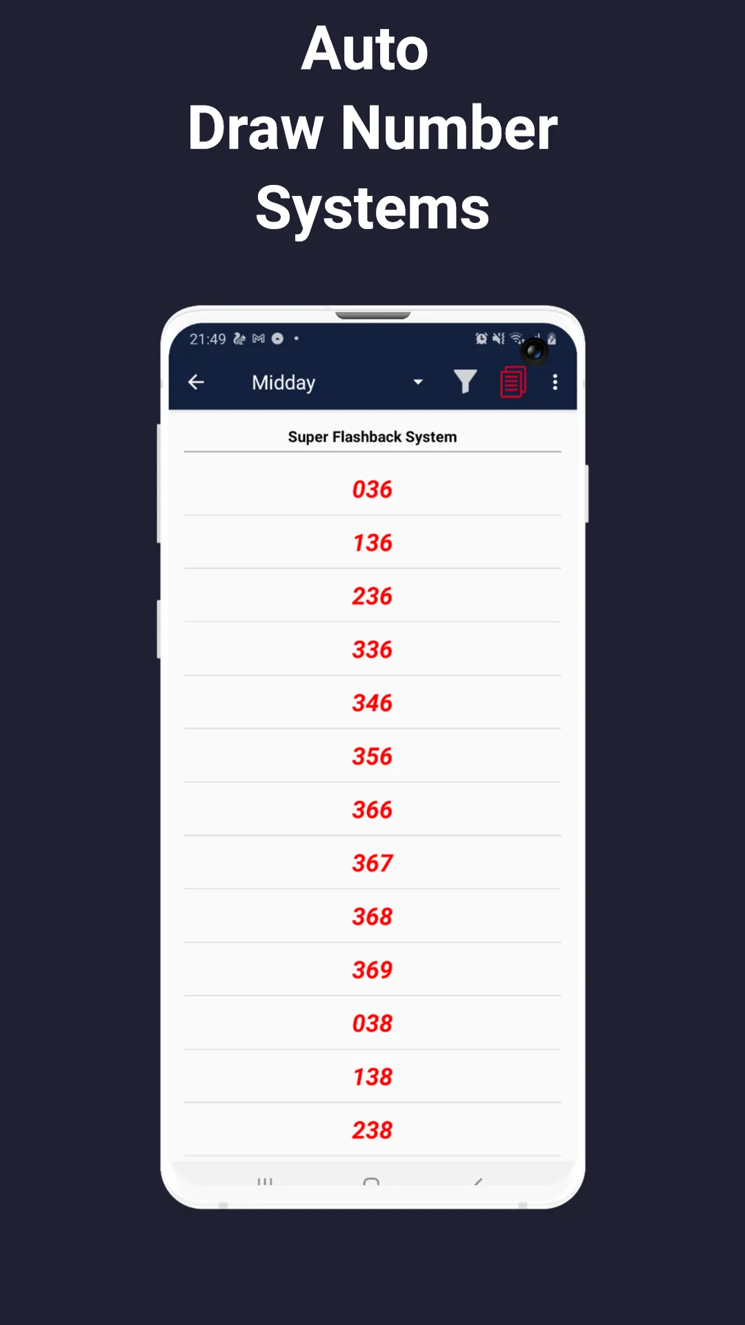 Super pick 3&4 Lottery | Indus Appstore | Screenshot