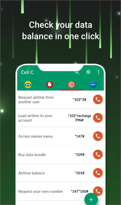 USSDSA -vodacom, MTN, Cell C, | Indus Appstore | Screenshot