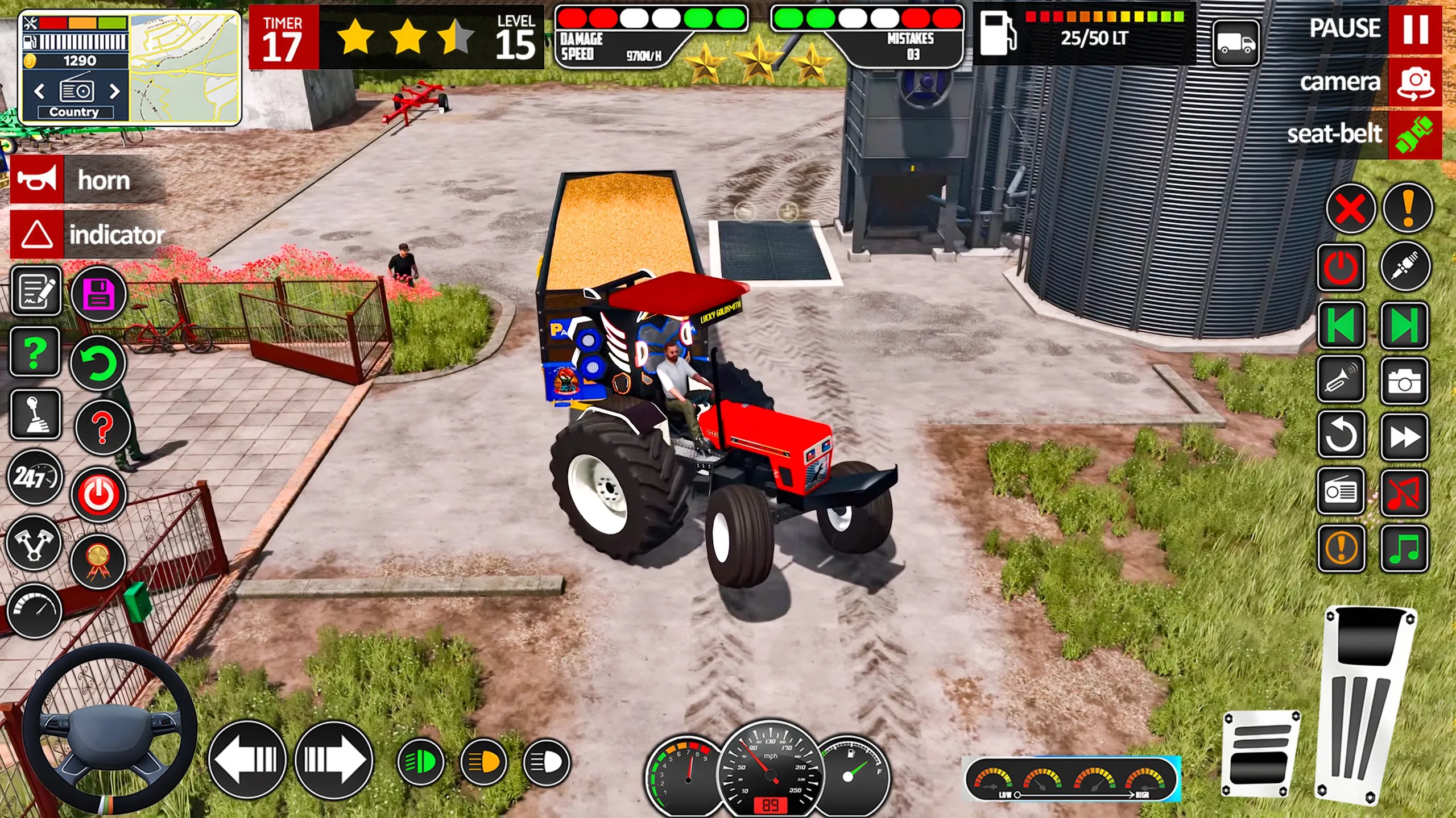 Village Farm Tractor Operator | Indus Appstore | Screenshot